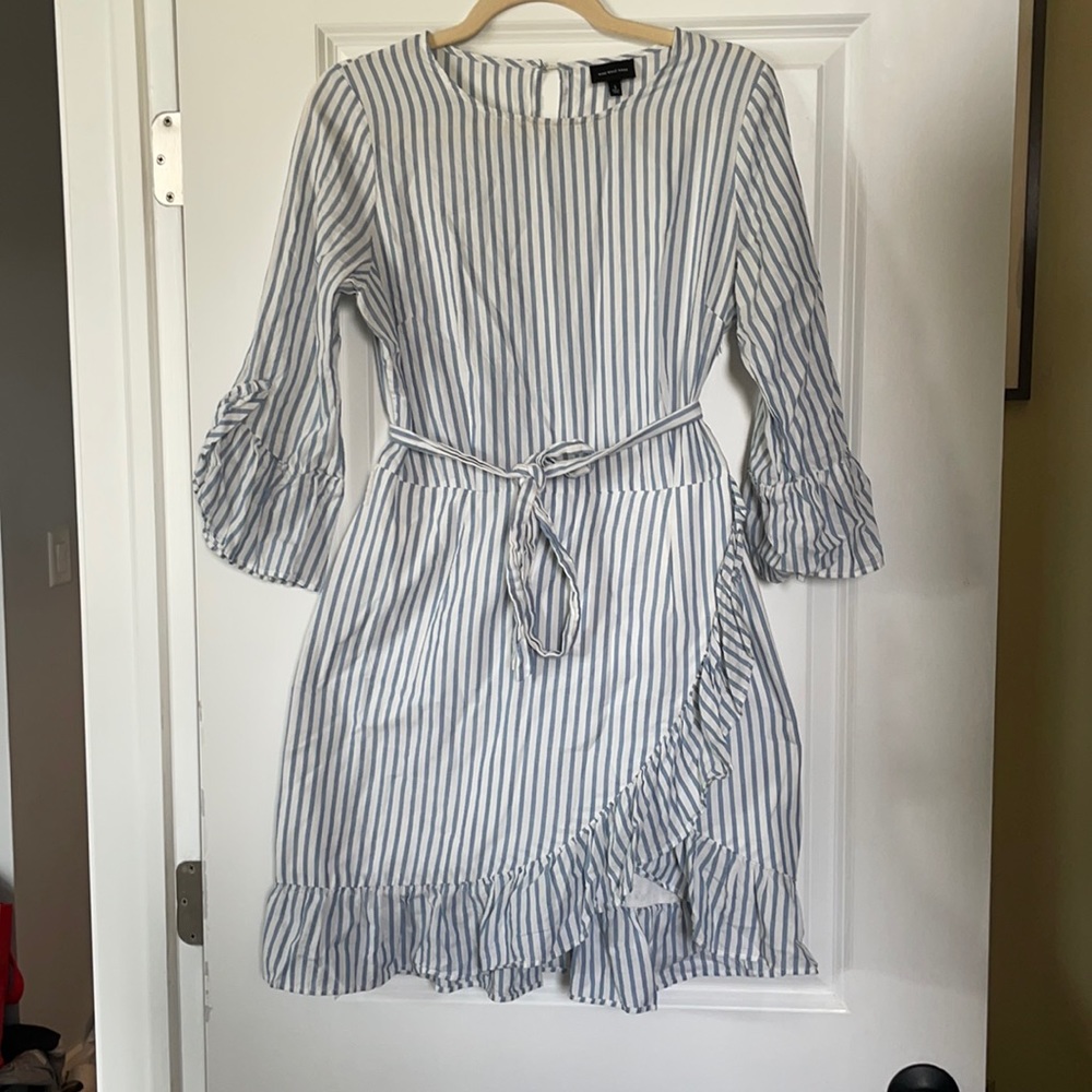 Striped mini dress